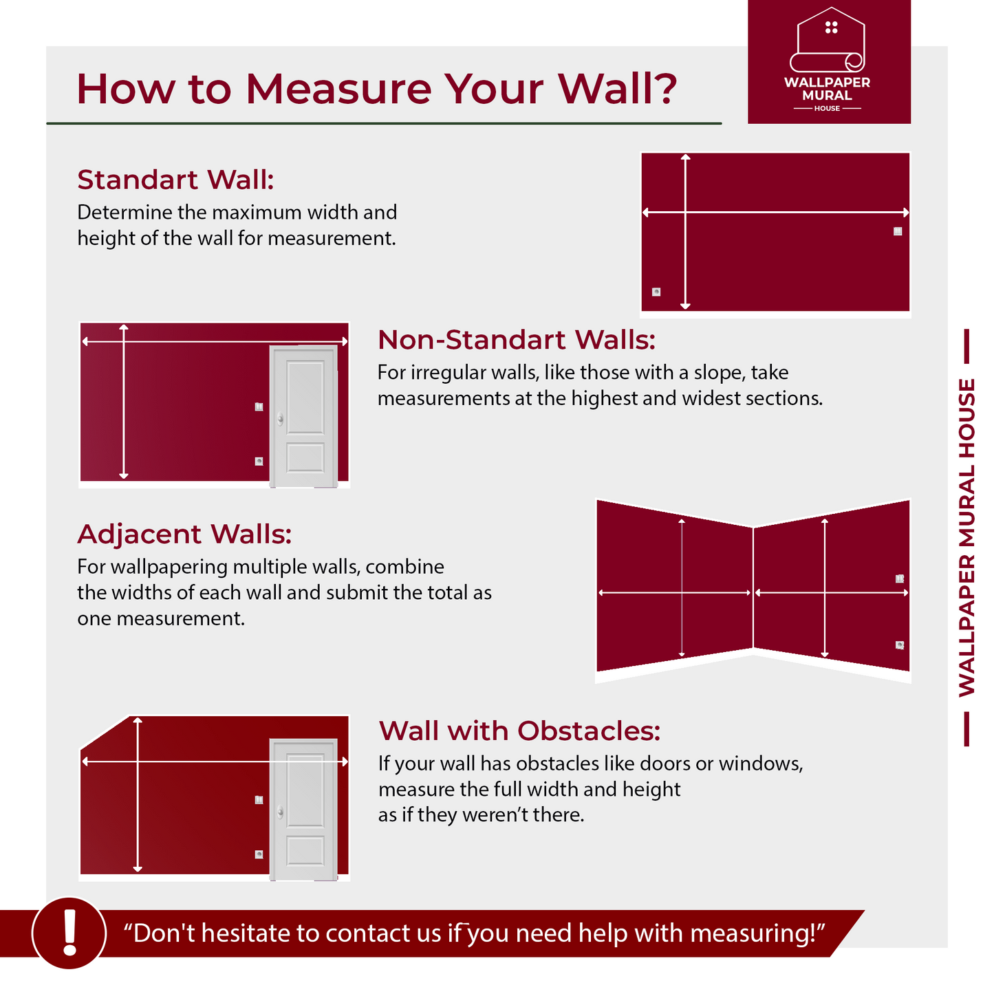 Bold Floral Red and Gold Wallpaper – Luxurious Artistic Accent Wall - WMH430